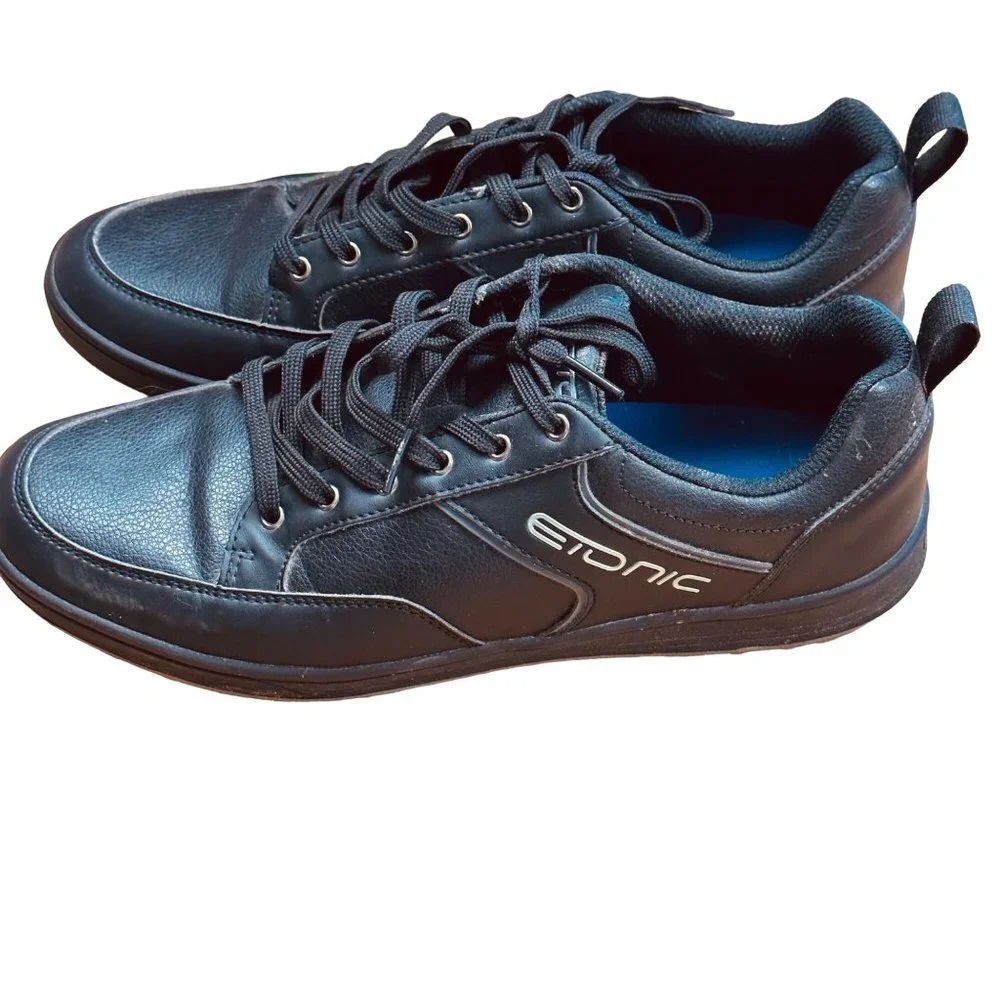 Etonic Mens Golf Shoes Sneakers Color Black Sz 10.5 Eur 44 Uk 9.5 Sku 2333